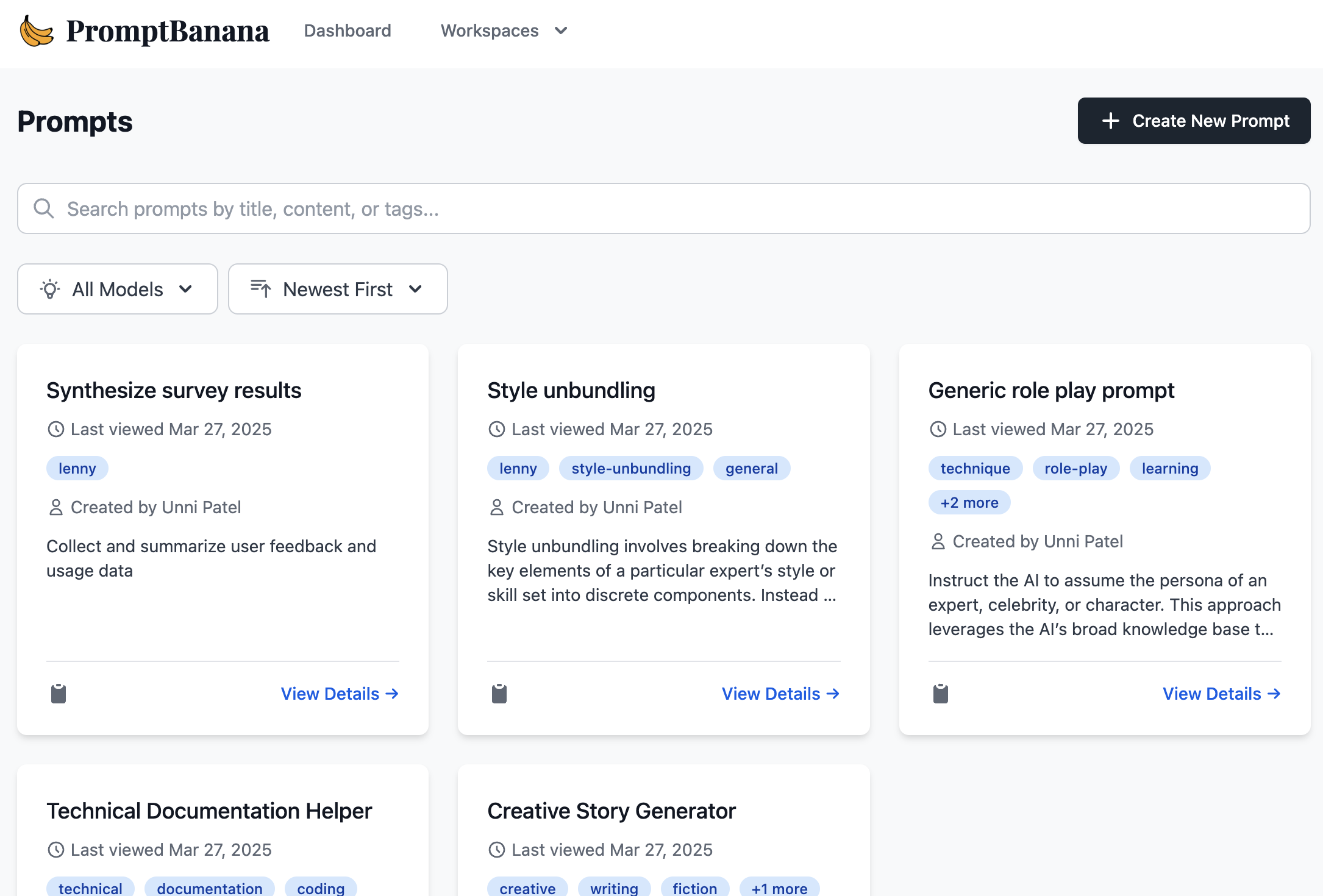 Dashboard Preview